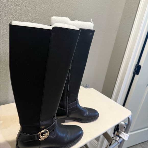 Coach Black Riding Boots - Picture 2 of 8